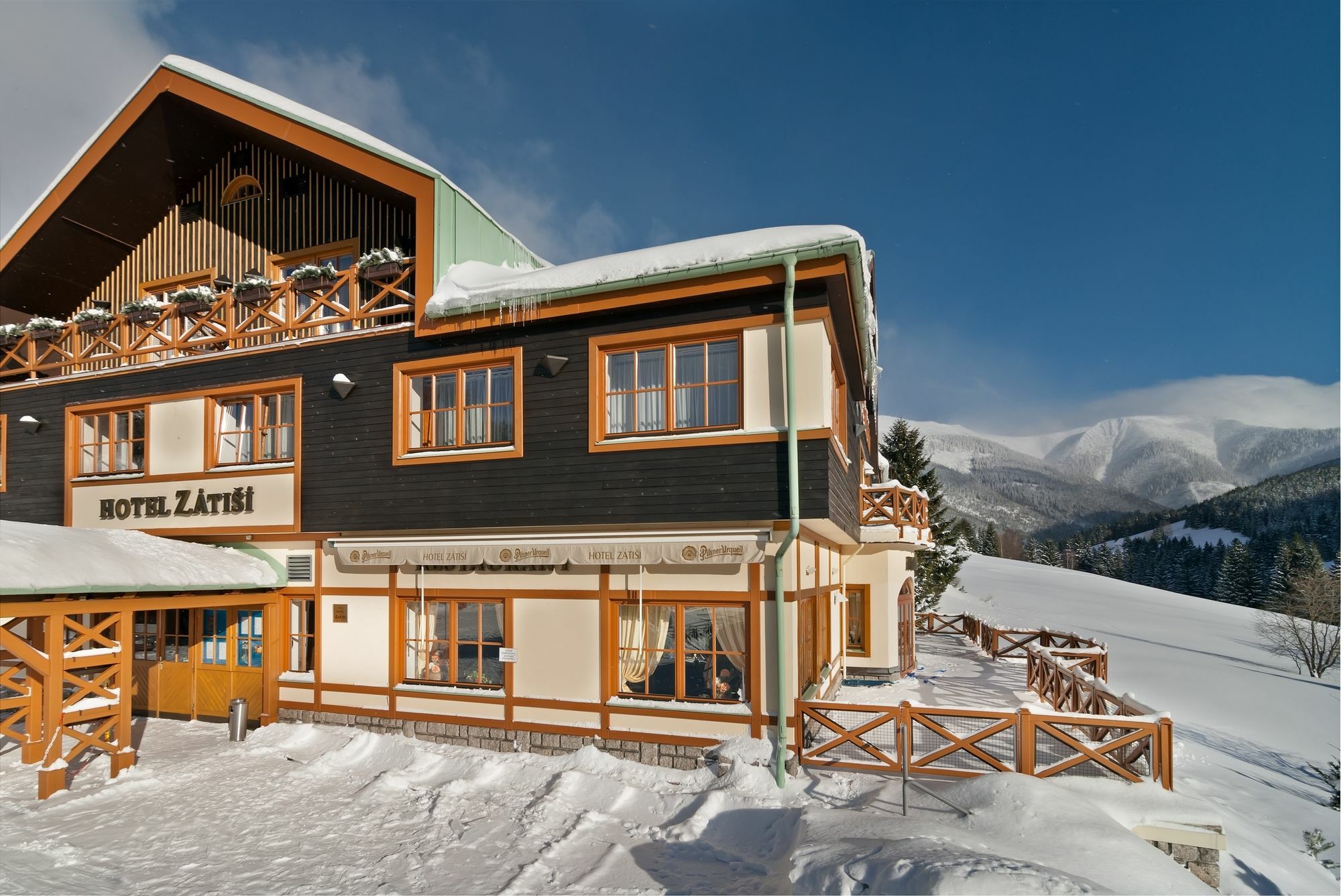 Hotel Zatisi Špindlerŭv Mlýn Exterior foto